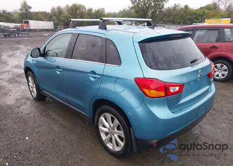 2013 Mitsubishi Outlander Sport Se из США, поврежденный, VIN 4A4AR4AU9DE007128